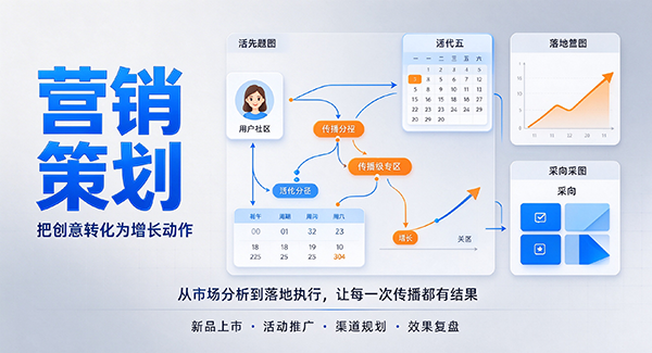 无棣县营销策划
